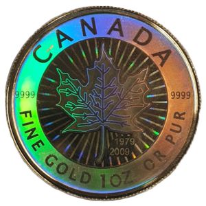 Javorov list, Kanada, set hologramskih zlatnika