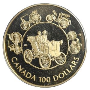 1/4 unce, 100 kanadskih dolara, Fetherstonhaugh 1993 
