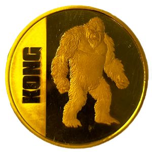 1 unca zlatnik King Kong 2021