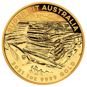 1 unca zlatnik Australski Super Pit 2021