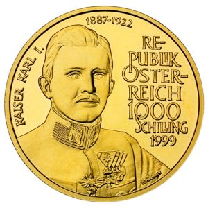 16g zlatni euro car Karlo I.