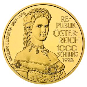 16g zlatni euro carica Elizabeta