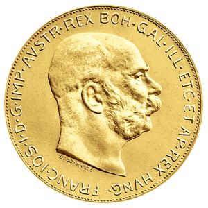 100 kruna zlatnik Franz Joseph