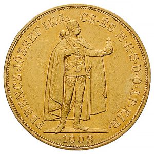 100 kruna zlatnik Franz Joseph Mađarska
