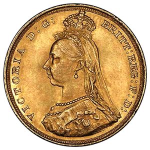 1 funta Zlatni Sovereign, Victoria jubilej