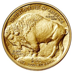 1 unca zlatnik Američki bizon