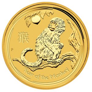 1/10 unce zlatnik Majmun 2016, Lunar serija II