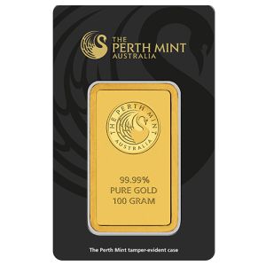 100 g zlatna poluga Perth Mint