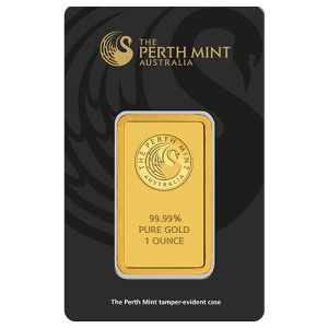 1 unca zlatna poluga Perth Mint