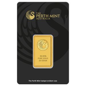 20g zlatna poluga Perth Mint