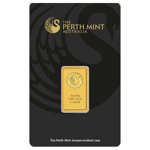 5g zlatna poluga Perth Mint
