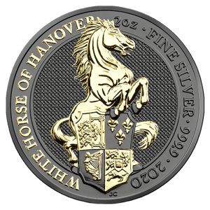 2 unce srebrnjak Konj iz Hanovera 2020, Art Color Collection