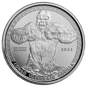 1 unca srebrnjak Gorila Kongo 2022